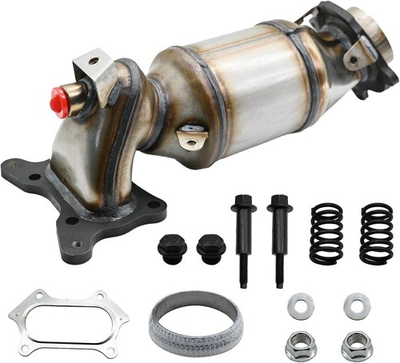 #ad High Flow Front Catalytic Converter Kit Direct Fit Honda Accord 2008 2012 2.4L H $135.99