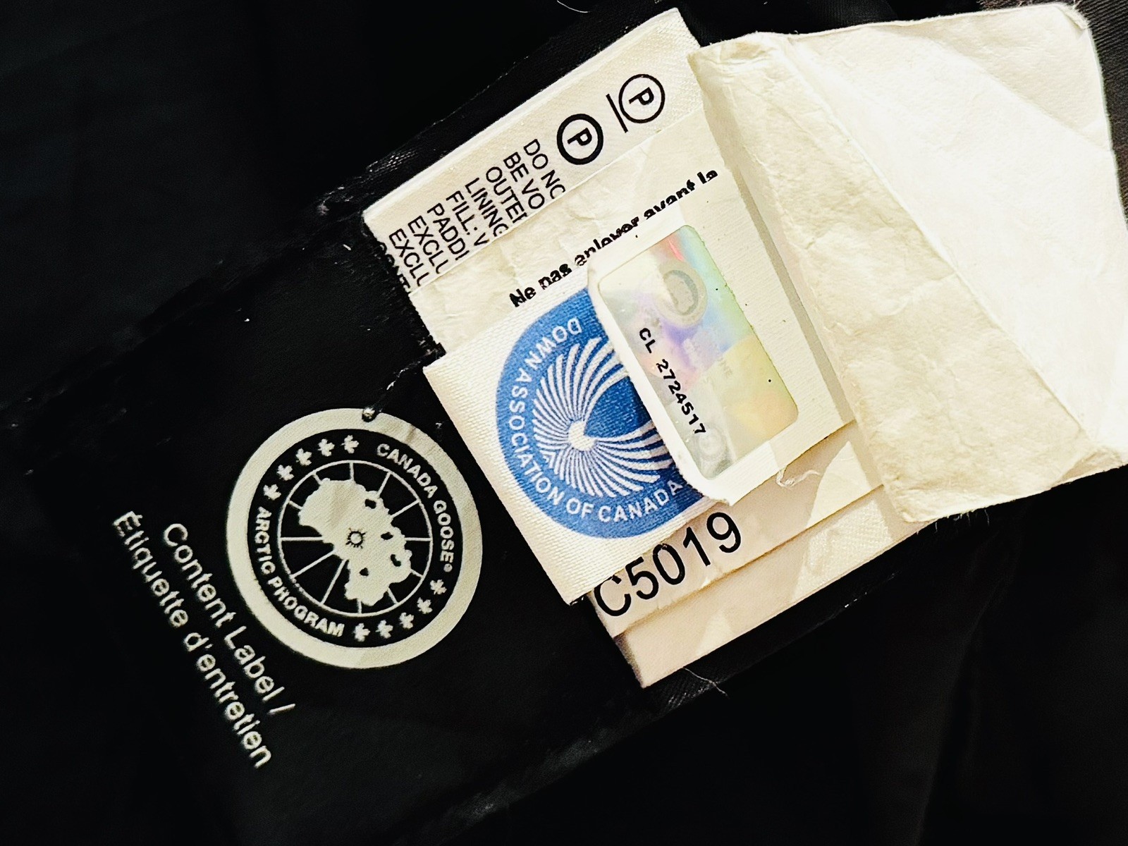 AUTHENTIC CANADA GOOSE ARCTIC PROGRAM COAT  2062M BLACK  M WINTER SKI LUXURY thumbnail 8