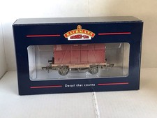 Bachmann OO Gauge 33-326A Conflat with BD Container WEATHERED NEW