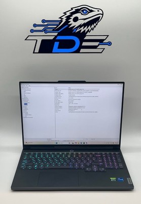 Lenovo Legion Slim 7i 12700H 16'' 3060 Gaming Laptop i7-12700H, 16GB, 512GB SSD