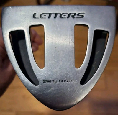 John Letters, Swingmaster, Mallet Putter, Men's 34'' L/H, Blue Face