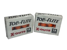 Top Flite X- Outs Golf Balls Orange 20 Total USA Made