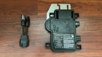 Enphase Energy M210IQ7-240 240 Micro Inverter w/ Cable + Enphase Q-ET-2LL Cable