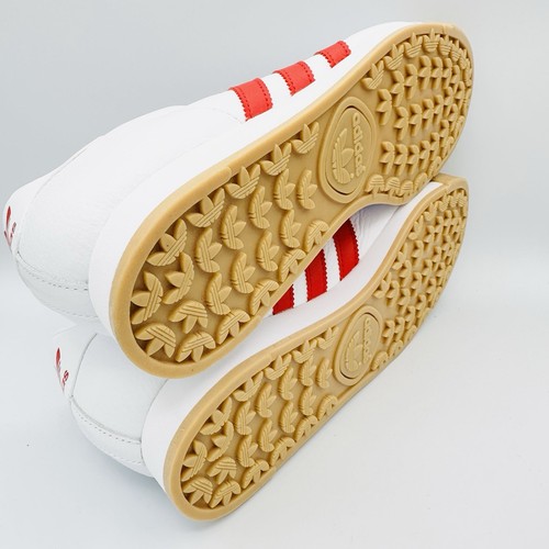 Adidas Originales Samoa Blanco Rojo Escarlata Goma Para Hombre Tallas IG1809 Nuevo - Imagen 5 de 7