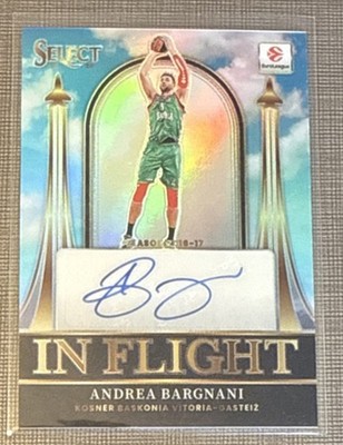 2025-26 Panini Select Euroleague Andrea Bragnani In Flight Auto 74/75