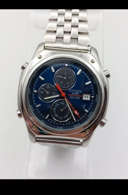 Citizen Alarm Chronograph WR 100, 10 Bar