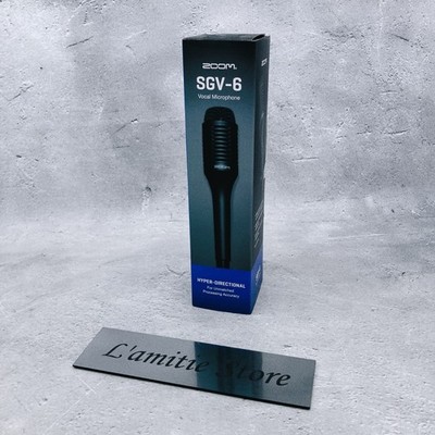 Zoom SGV-6 Directional Shotgun Vocal Microphone Hyperdirectional for V3/V6 New