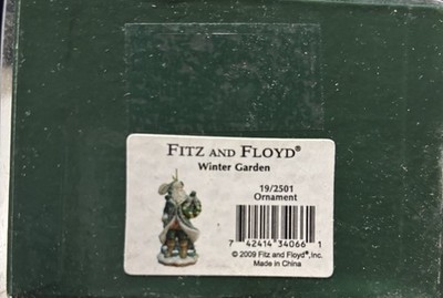 Coyne & Company Elf Figurine by Nancy Will, Ceramic, Christmas, 2000