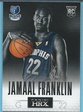 2013-14 Panini Prizm HRX Rookie JAMAAL FRANKLIN Memphis Grizzlies NBA SP RC
