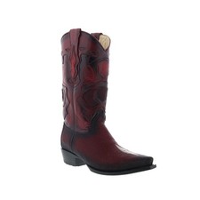 King Exotic Stingray Single Stone Snip Toe Boots Herren  Leder Stiefel 39
