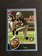 2003 Topps - Tim Brown #53 Free Shipping/Toploader