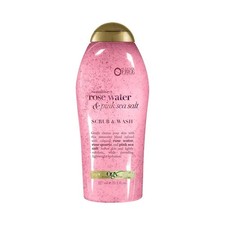 OGX Rose Water & pink Salt Body Scrub - 577 mL - USA Import