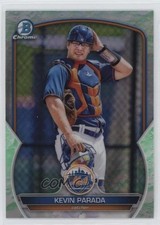 2023 Bowman Chrome Prospects Lunar Glow Refractor Kevin Parada #BCP-91 6x9