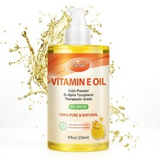 100 Pure Vitamin E Oil, 70,000 IU Organic Vitamin E for Scars, Skin, Face, Nail