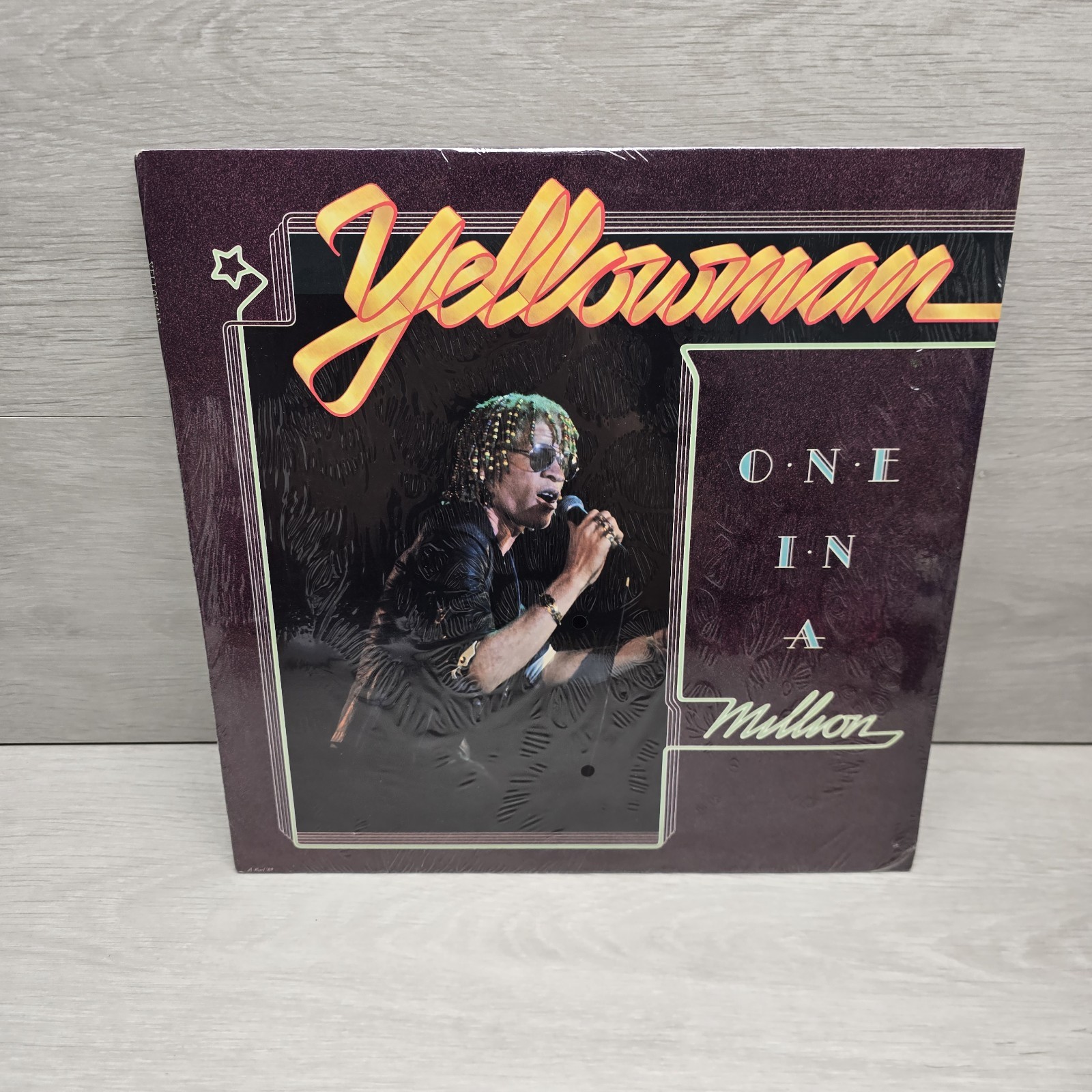 Yellowman - One In A Million Vinyl LP - New Sealed 1989 - Shanachie Rare Reggae