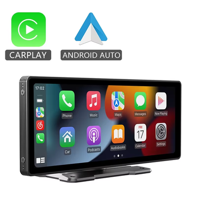 #ad 10.26quot; Car Mirror Radio Multimedia Video Player Universal Wireless Carplay Andro $144.99