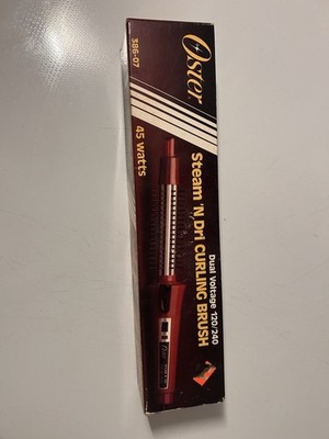 Vintage New In Box Unused Oster Steam  N Dry Curling Brush