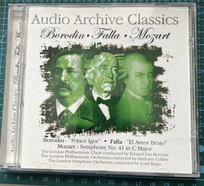 Borodin de Falla mozart (Krips, London Symphony Orchestra) CD (2004) Great Value