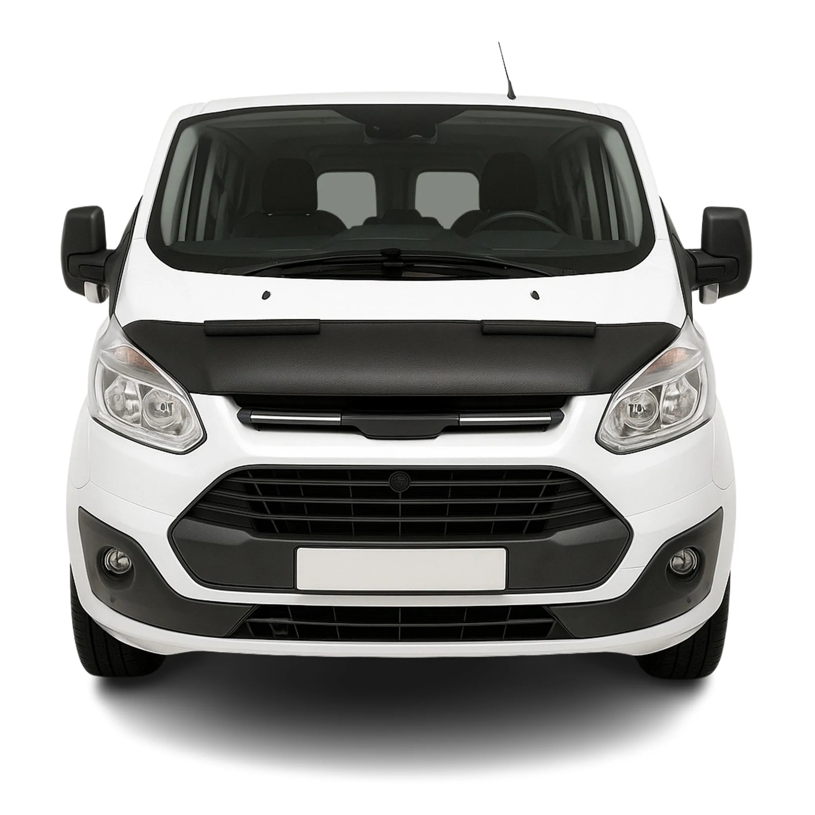 Protège capot Ford Transit Custom 2013-2018 masque voiture vinyle noir protection