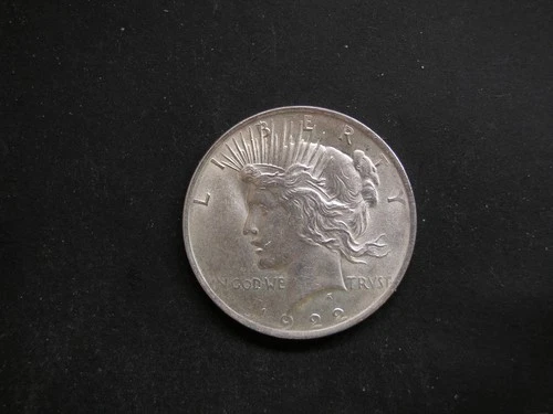 1922 peace silver dollar uncirculated