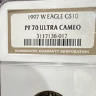 United States Mint American Eagle 1997 $10 1/4 oz Gold Proof NGC PF 70 Ultra Ca…