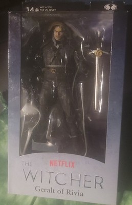 Geralt of Rivia (cape) 7'' SEALED - 2022 McFarlane The Witcher Netflix Series 1 