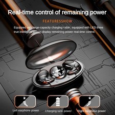 Invisible Sleep Wireless Earbuds Bluetooth 5.3 Headset TWS Waterproof Earphone