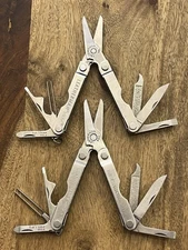 LEATHERMAN Micra Multi-Tool Knife Scissors Works SUPER NICE Set!!!  (Lot Of 2)