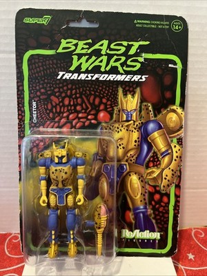 Super7 - Transformers - ReAction Wv 7 Beast Wars - Cheetor [New Toy] Action Fi
