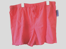 Ladies Plus Shorts Coral Size 3X NEW