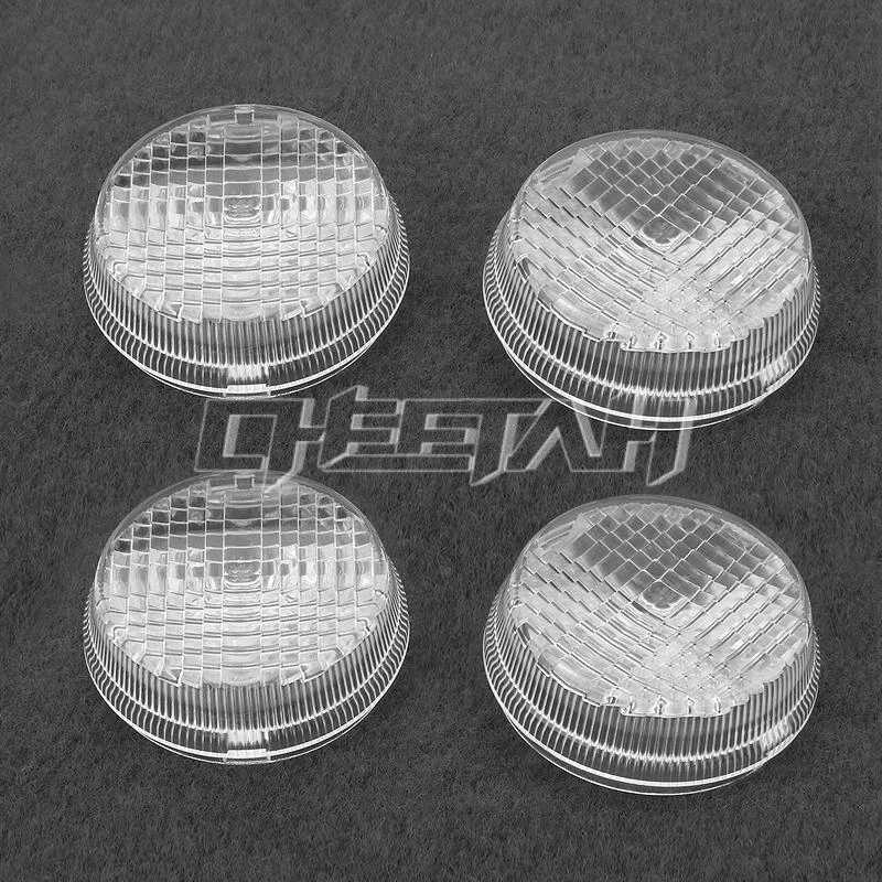 Cubierta de lente de luz de señal de giro de 4 piezas para Honda Shadow Spirit 750 1300 VT750 VT1300 Foto 3 de 4