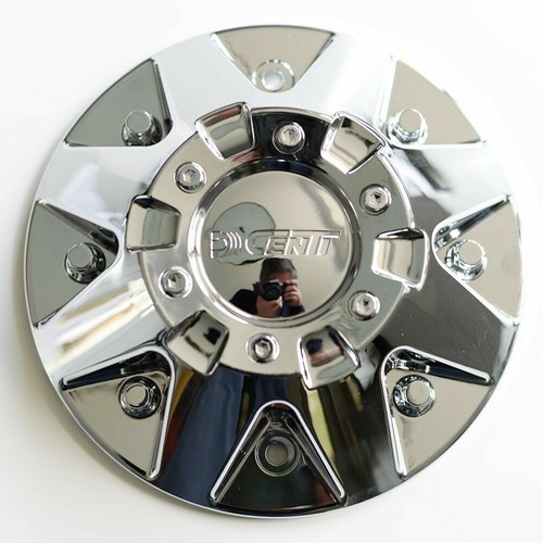 DW920 DCenti Wheel OEM Replacement Center Cap (part # CBDW920-1P) Chrome - 第 1/2 張圖片