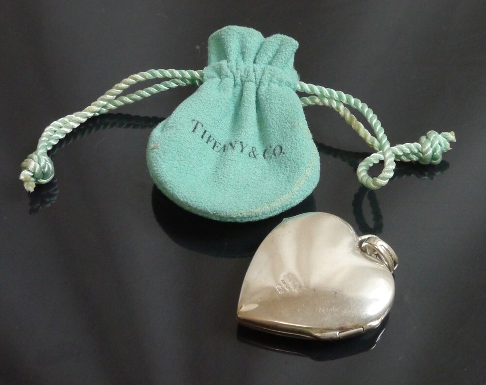 Authentic Tiffany & Co. Charm Locket Photo Heart big Authentic Tiffany & Co. Charm Locket Photo Heart big
