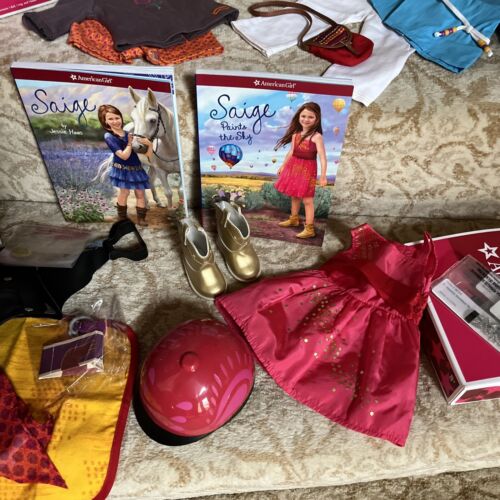 ❤️❤️❤️Muñeca American Girl del año 2013 SAIGE y accesorios - Imagen 3 de 6
