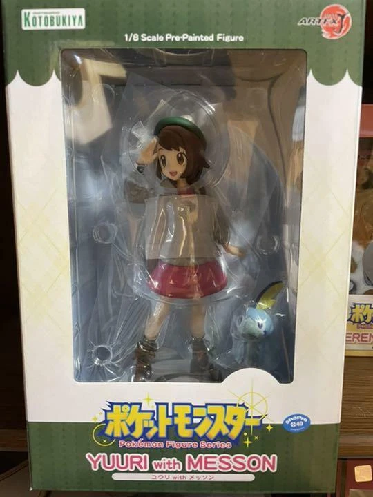 Artfx J Pokemon Series Yuuri With Messon Figure PP924 1/8 Scale 