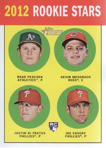 2012 Topps Heritage Base Card # 1 - 250  - Complete Your Set - You Pick - Picture 52 of 467