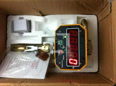 LCD Digital Heavy Duty Hook Hanging Scale+Remote 3T Industrial Crane Hoist Scale