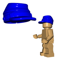 Brickwarriors CIVIL WAR KEPI Hat for Minifigures -Pick your Color -