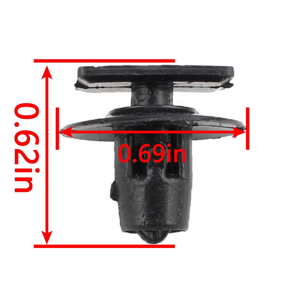 30pcs 76882EG01A Exterior Rocker Panel Molding Clip For Nissan