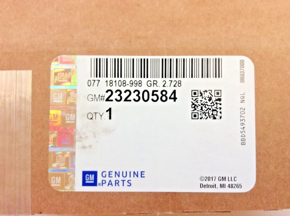 Cadillac ATS 2015-2017 lado del pasajero antiniebla bisel moldeado nuevo OEM 23230584 Foto 3 de 3