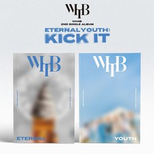 WHIB [ETERNAL YOUTH : KICK IT] 2nd Single Album/CD+Photo Book+3 Card+Poster+Chip