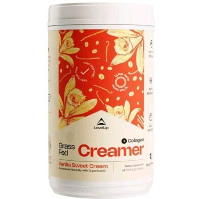 Levelup Grassfed Optimizing Coffee Creamer