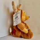 Winnie the Pooh - Mini Bean Bag Reindeer 8" - from the Disney Store - NEW w/ Tag — photo 2