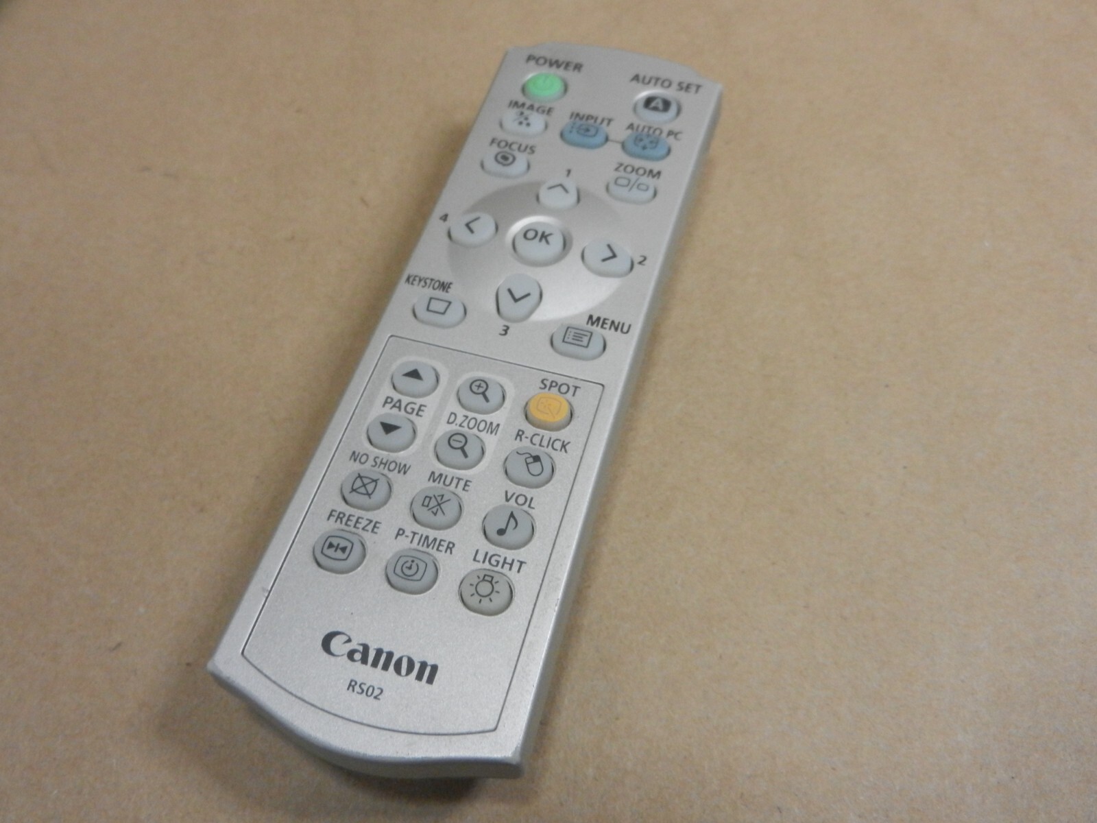 Original Canon RS02 REMOTE CONTROL for PROJECTOR