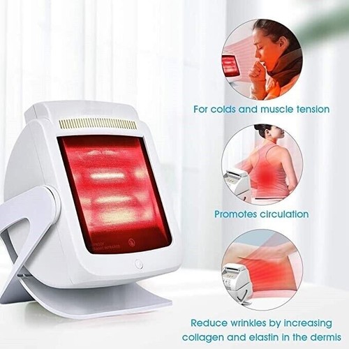 Lámpara Portátil Infrarroja Para Dolores Musculares Terapia De Luz Luminoterapia - Foto 12 di 13