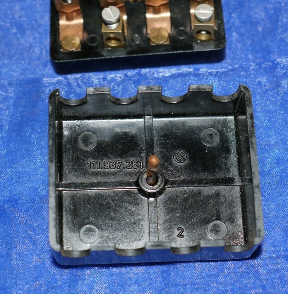 Top Sicherungskasten Bakelit Torpedo Sicherung 111937213 111937261 