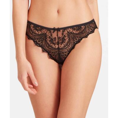 AUBADE TANGA ECRIN NOIR COLORIS NOIR REF UE26