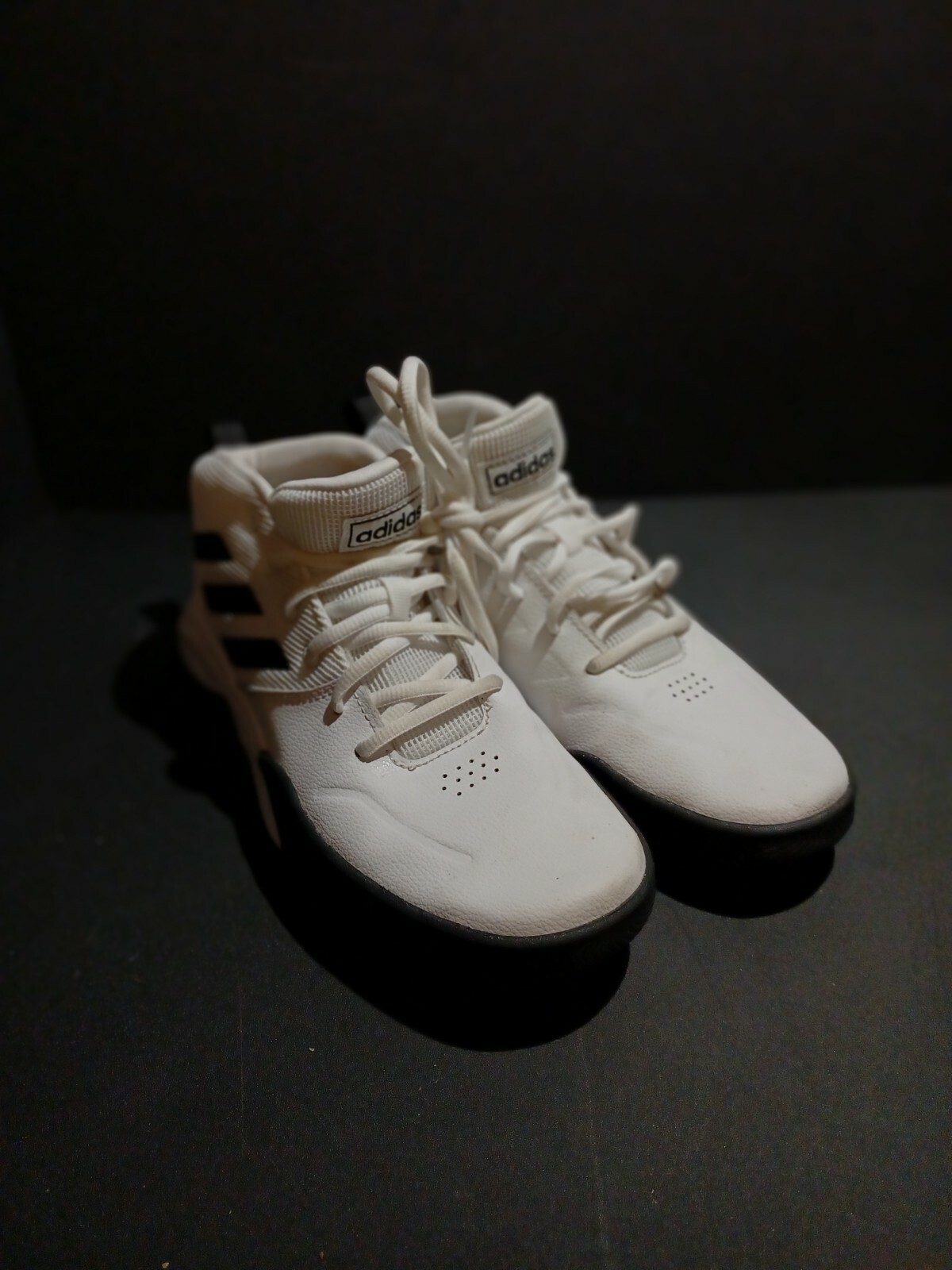 Adidas Mens Own The Game EF0310 White Basketball Shoes Sneakers Size 6 |  eBay