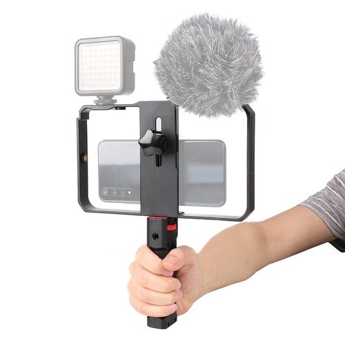 Aluminum Video Rig Filmmaking Recording Vlogging Handheld Grip Cage Stabilizer - Picture 9 of 12