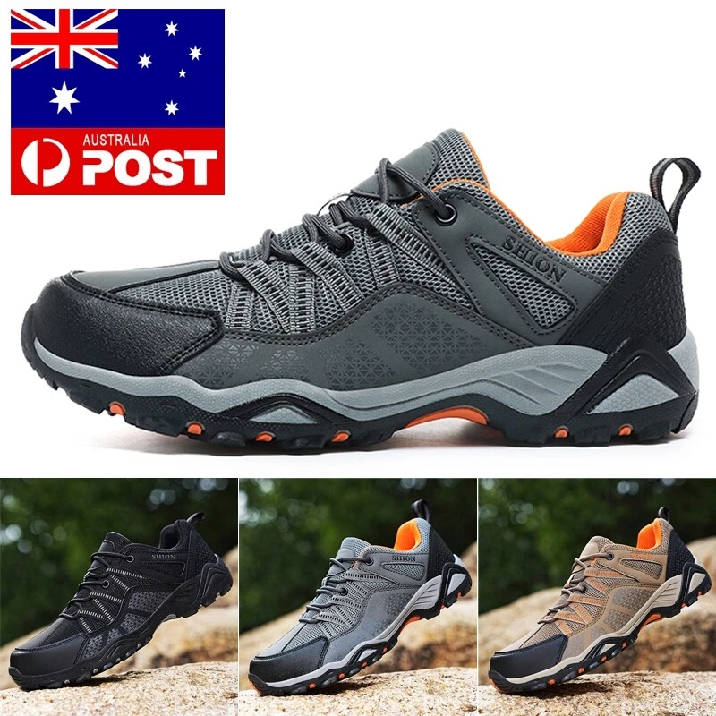 2023 Men s Hiking Shoes Trail Walking Climbing Trekking Nonslip